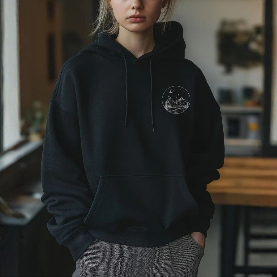 Pack of 2 Women’s Printed Hoodies – Premium Quality, Cozy & Stylish|H-025