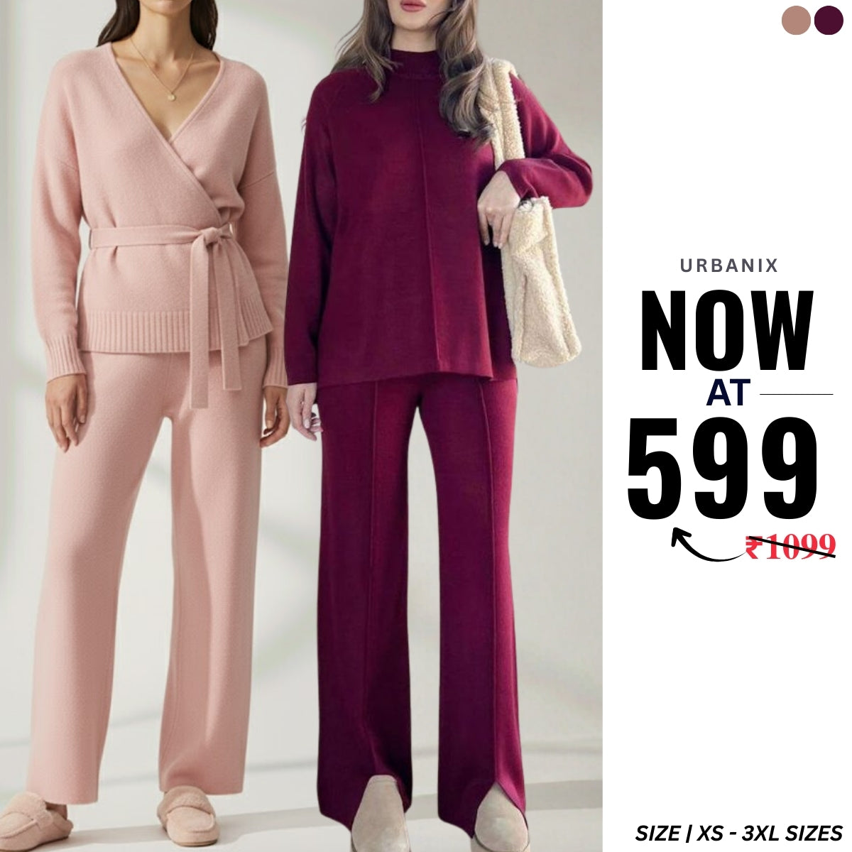 Warmth Combo Pack Cozy-Chic Winter Co-ord Sets | WCCS-03