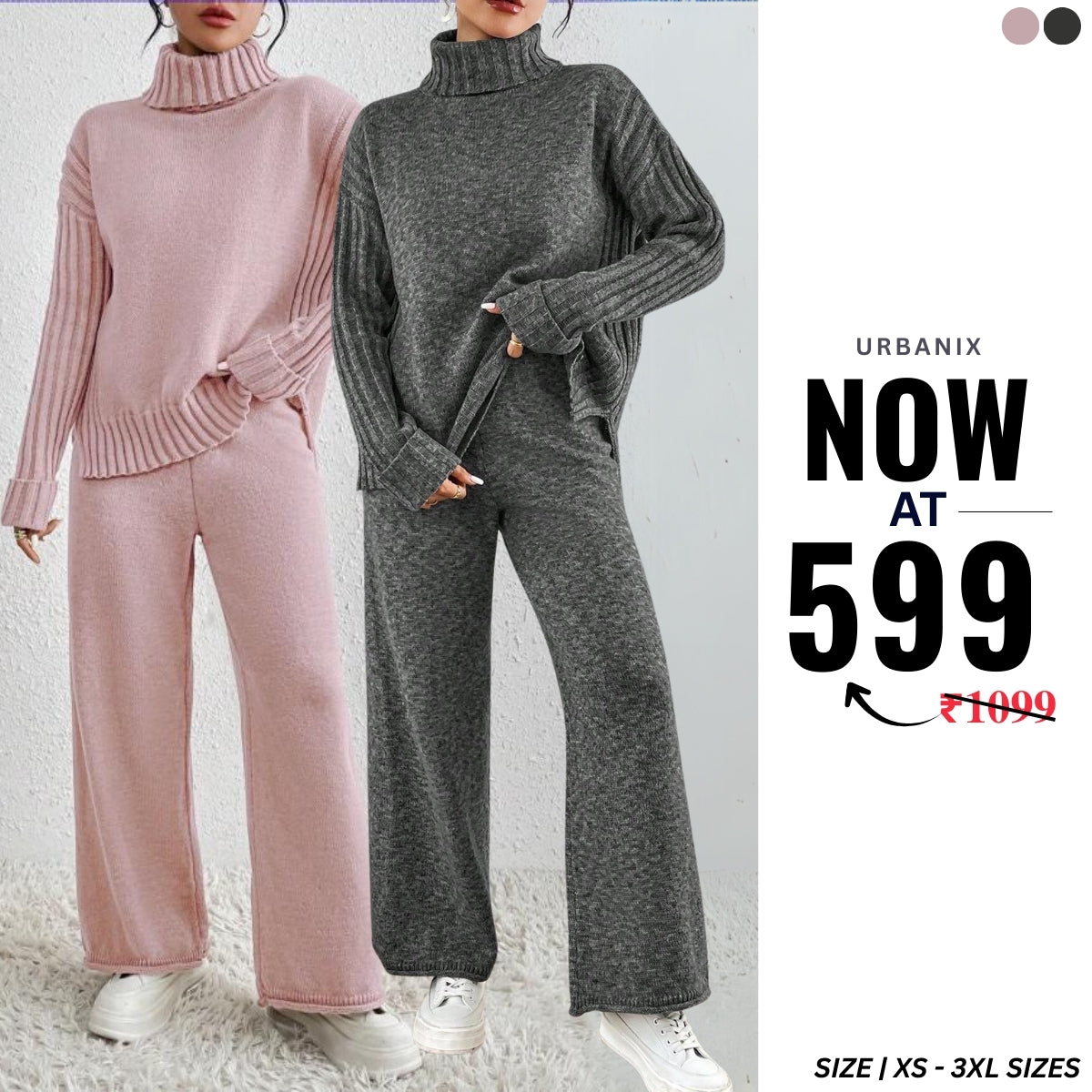 Warmth Combo Pack Cozy-Chic Winter Co-ord Sets | WCCS-07