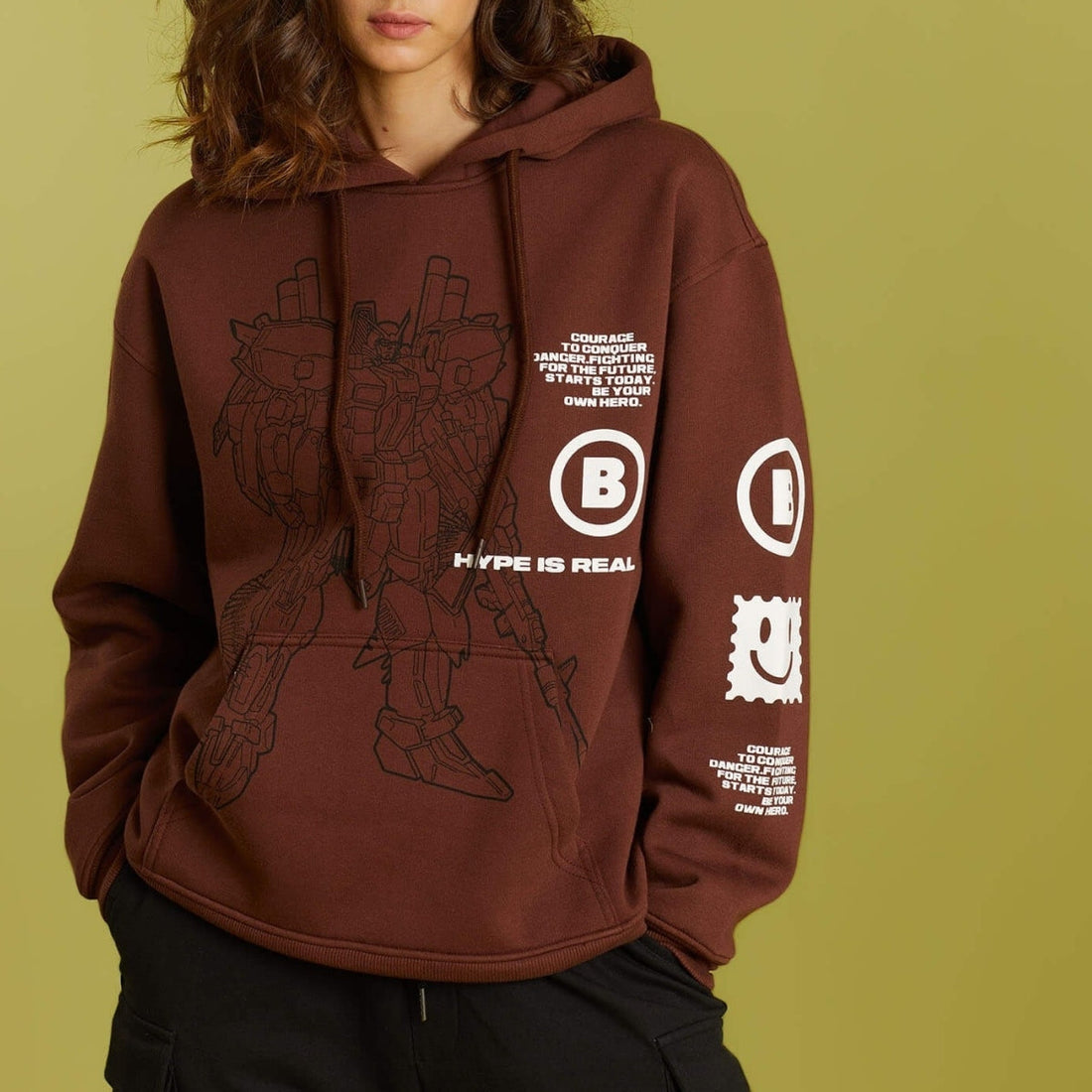 Pack of 2 Women’s Printed Hoodies – Premium Quality, Cozy & Stylish|H-023